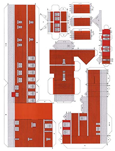 Cut & Assemble Frank Lloyd Wright's Robie House: A Full-Color Paper Model (Dover Children's Activity Books)