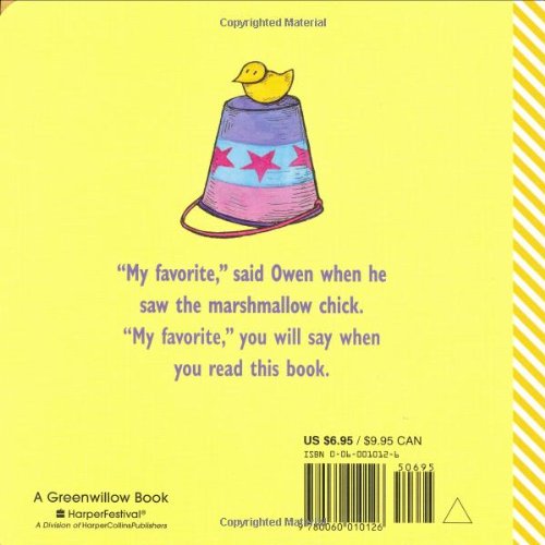 Owen's Marshmallow Chick: An Easter And Springtime Book For Kids