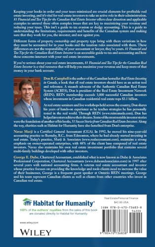 81 Financial and Tax Tips for the Canadian Real Estate Investor: Expert Money-Saving Advice on Accounting and Tax Planning