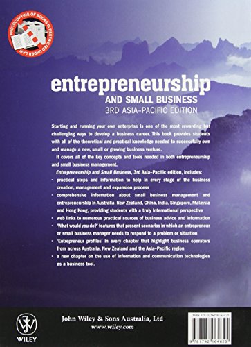 Entrepreneurship and Small Business