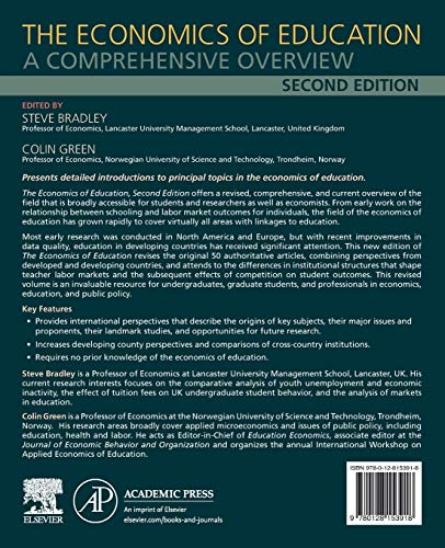 The Economics of Education: A Comprehensive Overview