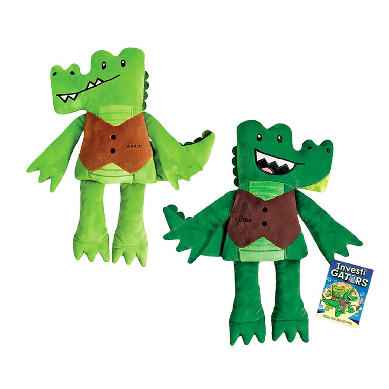 MerryMakers Investigators Flip Doll, 14-Inch, Based on The Young Graphic Novel Comic Book Series by John Patrick Green