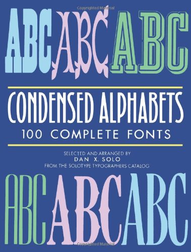 Condensed Alphabets (Lettering, Calligraphy, Typography)