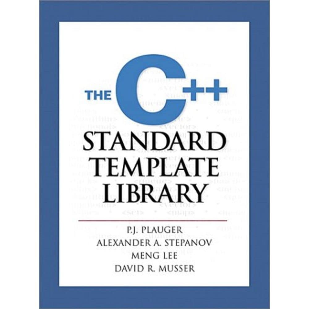 C++ Standard Template Library, The by Plauger, P.J.