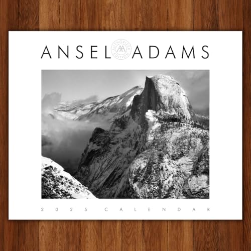 Ansel Adams 2025 Wall Calendar: Authorized Edition: 13-Month Nature Photography Collection (Monthly Calendar)