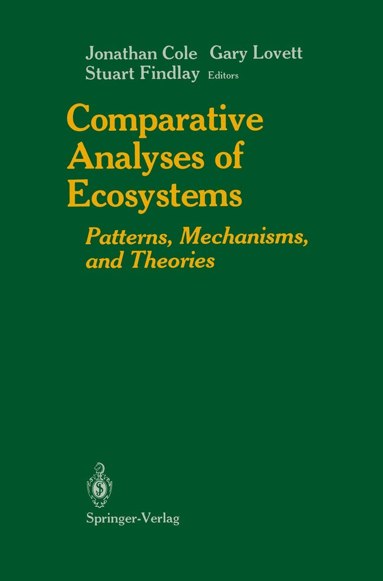 Comparative Analyses of Ecosystems: Patterns, Mechanisms, and Theories (Applications)