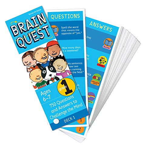 Brain Quest 1st Grade Q&A Cards: 750 Questions and Answers t
