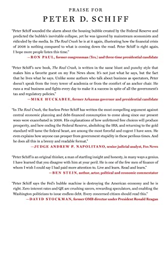 The Real Crash: America's Coming Bankruptcy - How to Save Yourself and Your Country