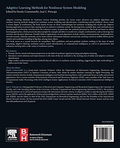 Adaptive Learning Methods for Nonlinear System Modeling