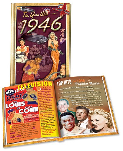 "The Year Was 1946" Mini Book Great Birthday, Anniversary Gift Hardcover - 2010