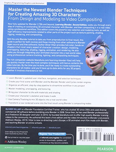 Learning Blender: A Hands-On Guide to Creating 3D Animated C
