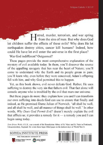 Why Does God Permit Evil