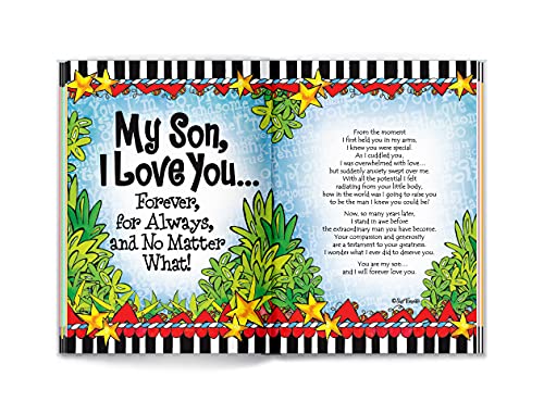 My Son, I Love You Forever, for Always, and No Matter What! by Suzy Toronto, A Heartfelt Gift Book for Birthday, Graduation, or Christmas from Blue Mountain Arts