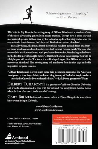 This Voice in My Heart: A Runner's Memoir of Genocide, Faith, and Forgiveness