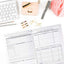 Homeschool Planner: Daily Assignment Tracker and Record Book For One Student | Academic Calendar Year | Minimalist Abstract Pattern (Homeschooling Family Organizer)