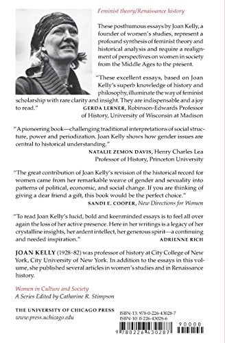 Women, History, and Theory: The Essays of Joan Kelly (Women in Culture and Society)
