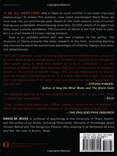 The Evolution Of Desire: Strategies of Human Mating by Buss,
