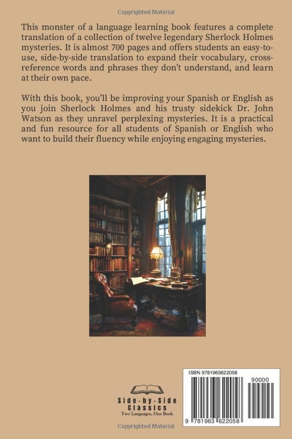 The Adventures of Sherlock Holmes: English - Spanish Dual Language Edition (Sherlock Holmes English-Spanish Dual Language Series)
