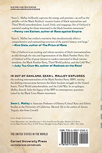Out of Oakland: Black Panther Party Internationalism during the Cold War (The United States in the World)