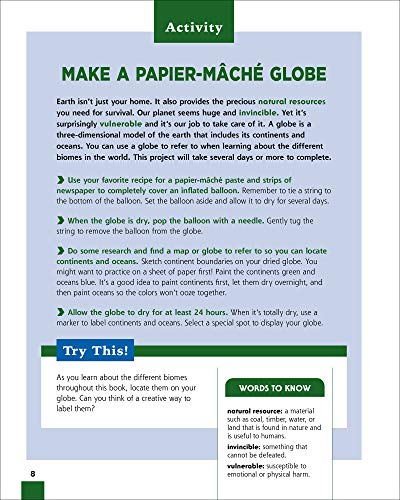 Biomes: Discover the Earths Ecosystems with Environmental Science Activities for Kids