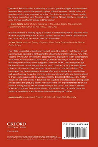 Specters of Revolution: Peasant Guerrillas in the Cold War Mexican Countryside