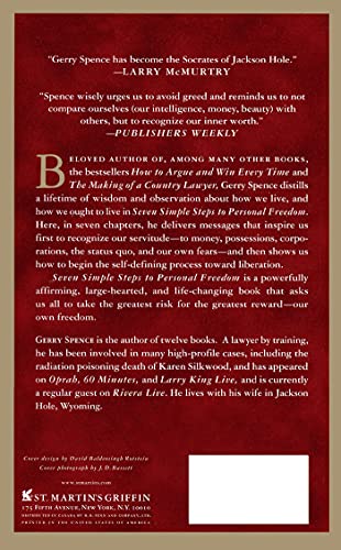 Seven Simple Steps to Personal Freedom: An Owner's Manual for Life