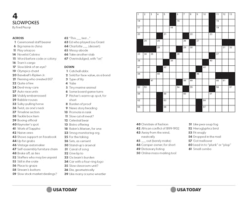 USA TODAY Crossword Super Challenge: 200 Puzzles (USA Today Puzzles) (Volume 25)