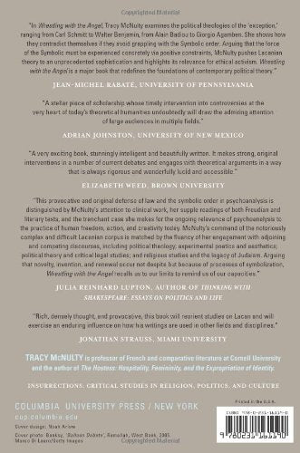 Wrestling with the Angel: Experiments in Symbolic Life (Insurrections: Critical Studies in Religion, Politics, and Culture)