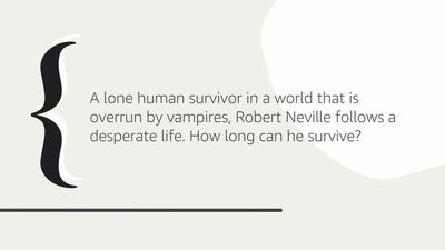 I Am Legend: And Other Stories by Richard Matheson