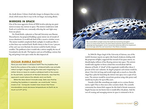 Geoengineering Earth's Climate: Resetting the Thermostat