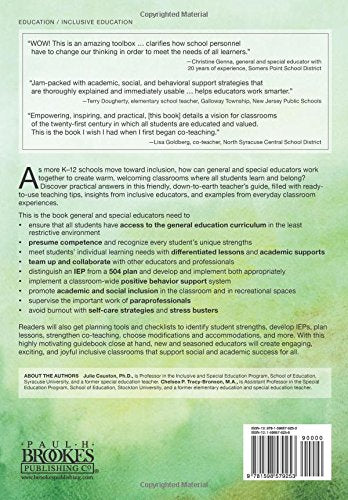 The Educator's Handbook for Inclusive School Practices