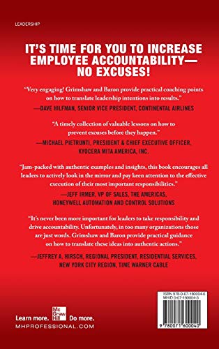 Leadership Without Excuses: How to Create Accountability and High-Performance (Instead of Just Talking About It)