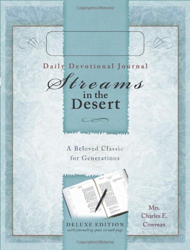 Streams In The Desert Journal by Cowman, Ms. Charles E.