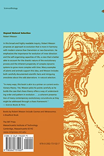 Beyond Natural Selection (Bradford Books)