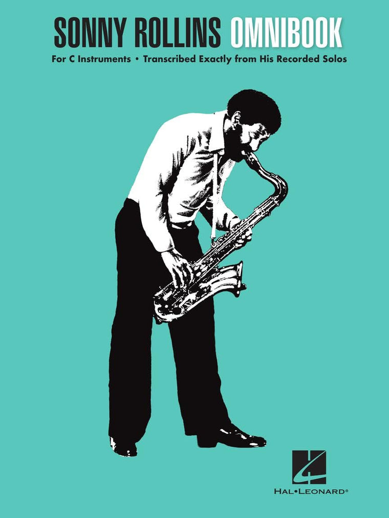Sonny Rollins: Omnibook for C Instruments  Jazz Sheet Music Transcription Book  50 Solos for Flute Violin and Guitar Players  Bebop Songbook for Study and Performance  Hal Leonard Jazz Method