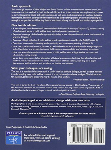 Child Welfare: Policies and Practices — back cover