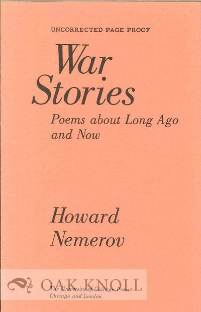 War Stories: Poems about Long Ago and Now