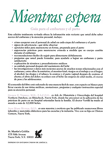 Mientras Espera (Spanish Edition)