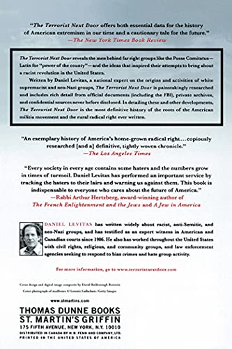 The Terrorist Next Door: The Militia Movement and the Radical Right