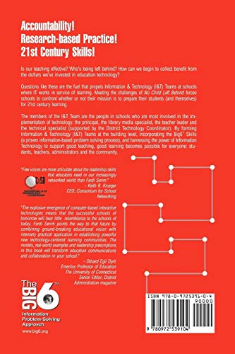 Information Technology for Learning: No School Left Behind (Big6 Skills)