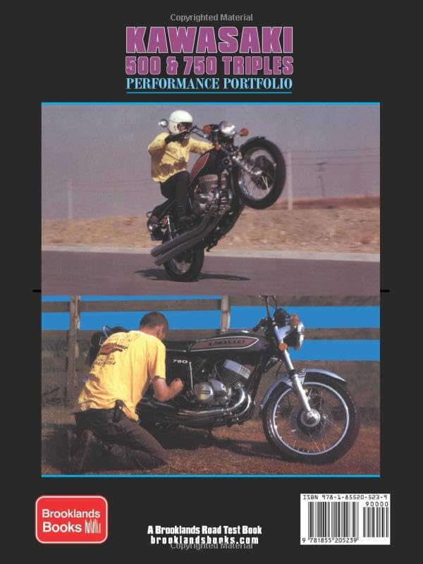 Kawasaki 500 & 750 Triples Performance Portfolio 1969-1976