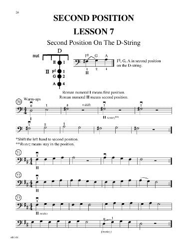 The ABCs of Cello for the Intermediate, Book 2 (Book & MP3/PDF)