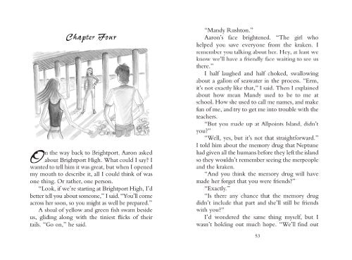Emily Windsnap and the Sirens Secret — back cover