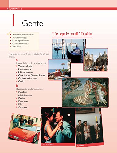 Contatti 2 Italian Intermediate Course 2nd Edition revised: Coursebook and CDs