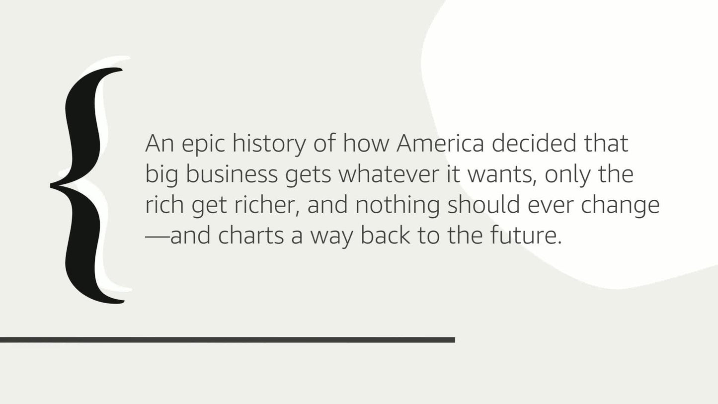 Evil Geniuses: The Unmaking of America: A Recent History