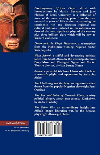 Contemporary African Plays
