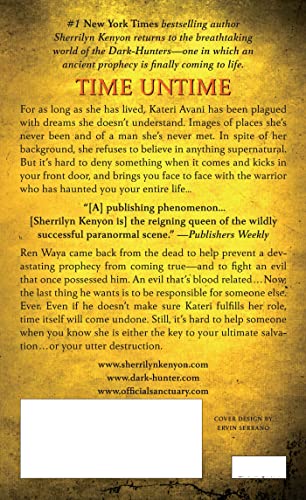 Time Untime (Dark-Hunter Novels, 16) — back cover