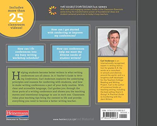 A Teacher's Guide to Writing Conferences: The Classroom Essentials Series