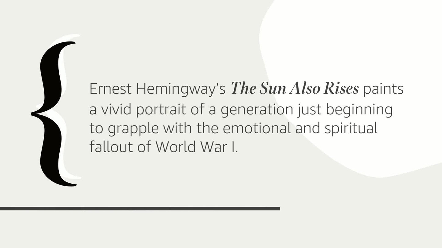 The Sun Also Rises
