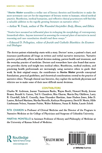 Stories Matter: The Role of Narrative in Medical Ethics (Reflective Bioethics)